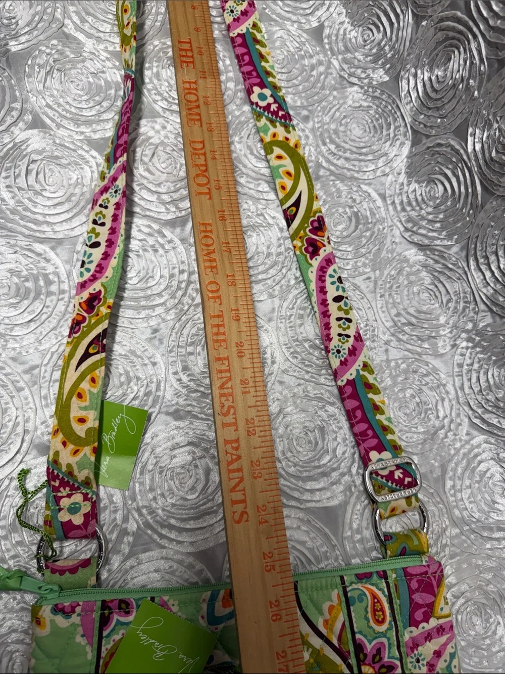 Vera Bradley Tutti-Frutti Hipster Bag, Turn Lock Wallet, & Pouch Combo